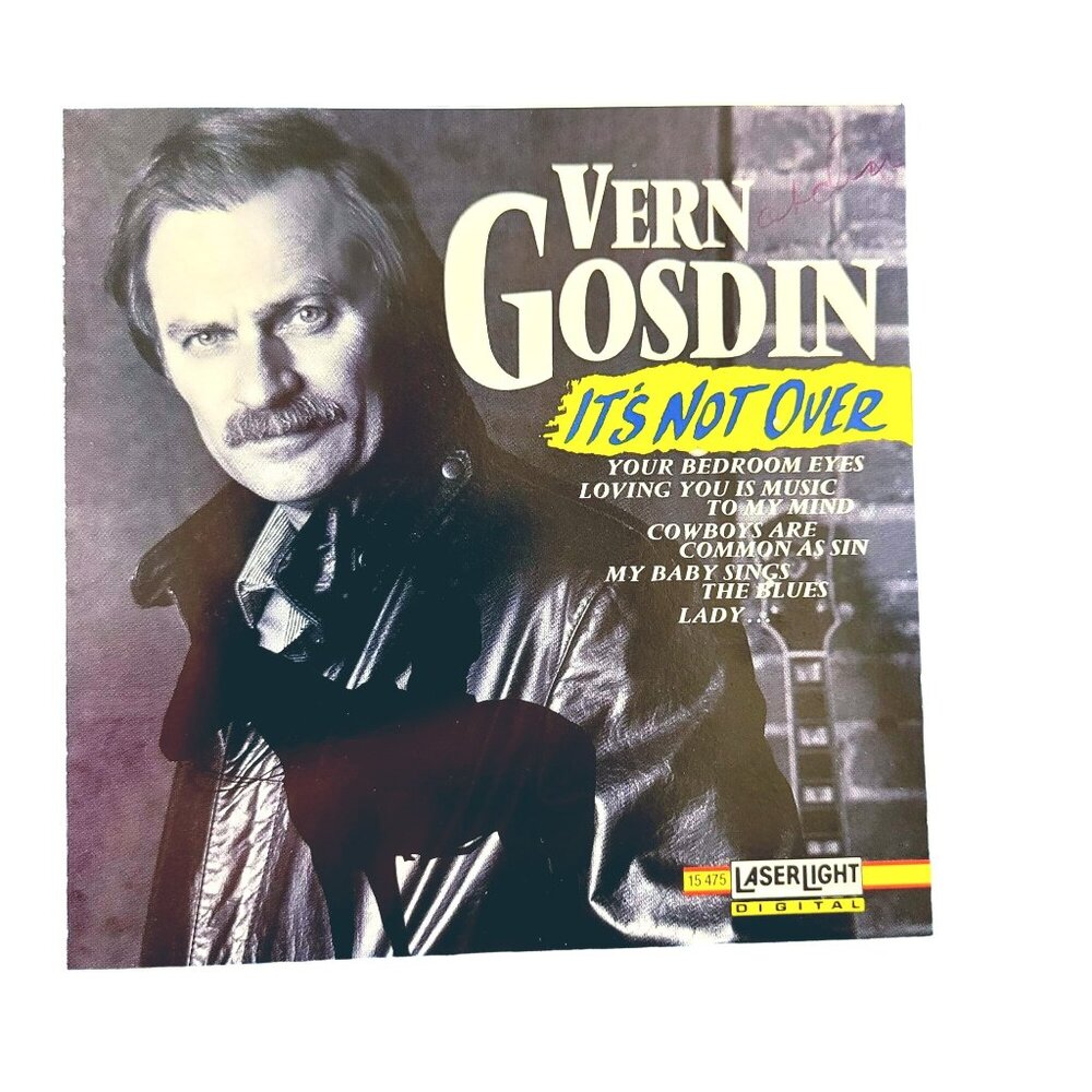 Vern Gosdin Its Not Over CD - 1992 Laserlight Digital